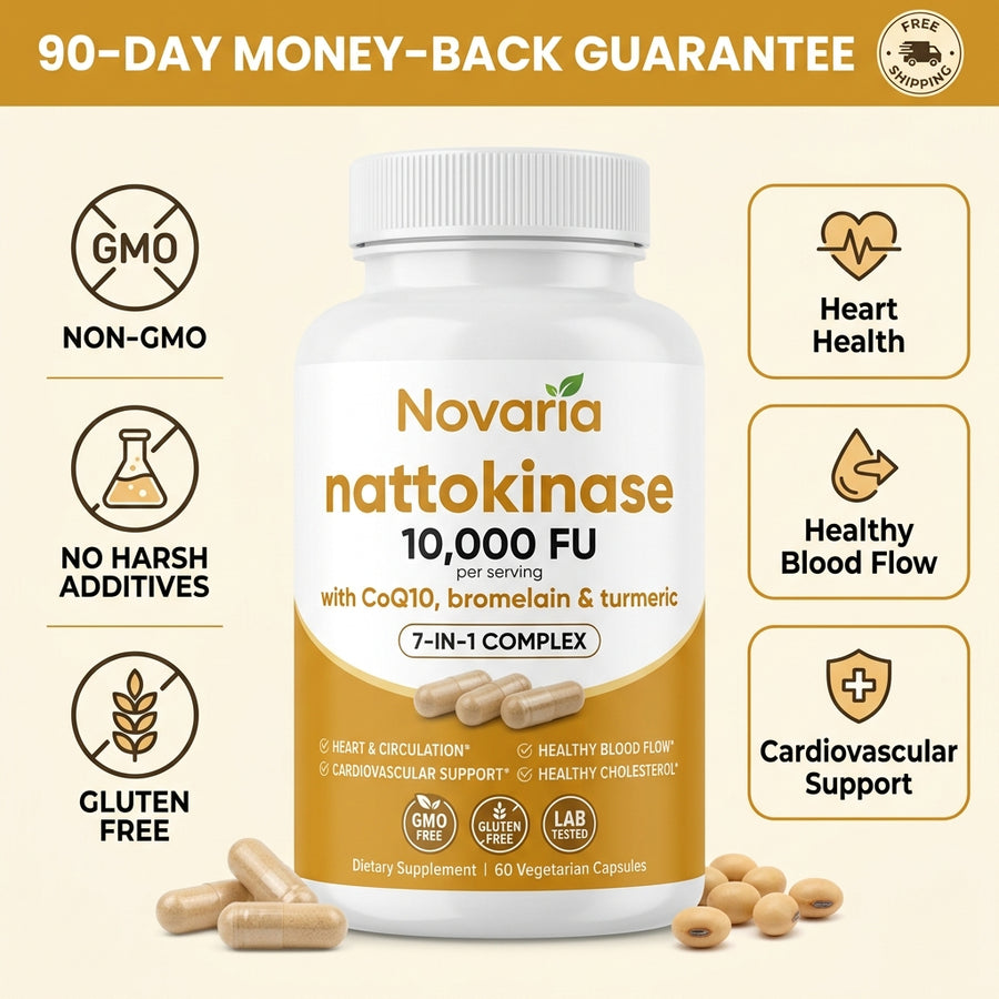 Novaria Nattokinasse Capsules